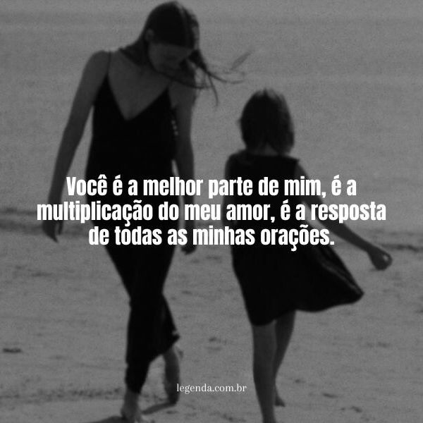 frases curtas para filha status