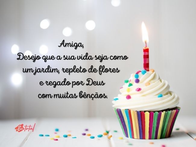 frases de aniversário amiga
