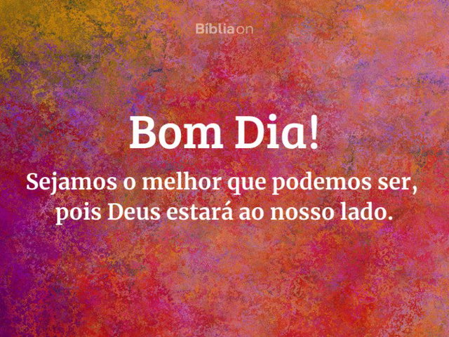frases de bom dia de deus