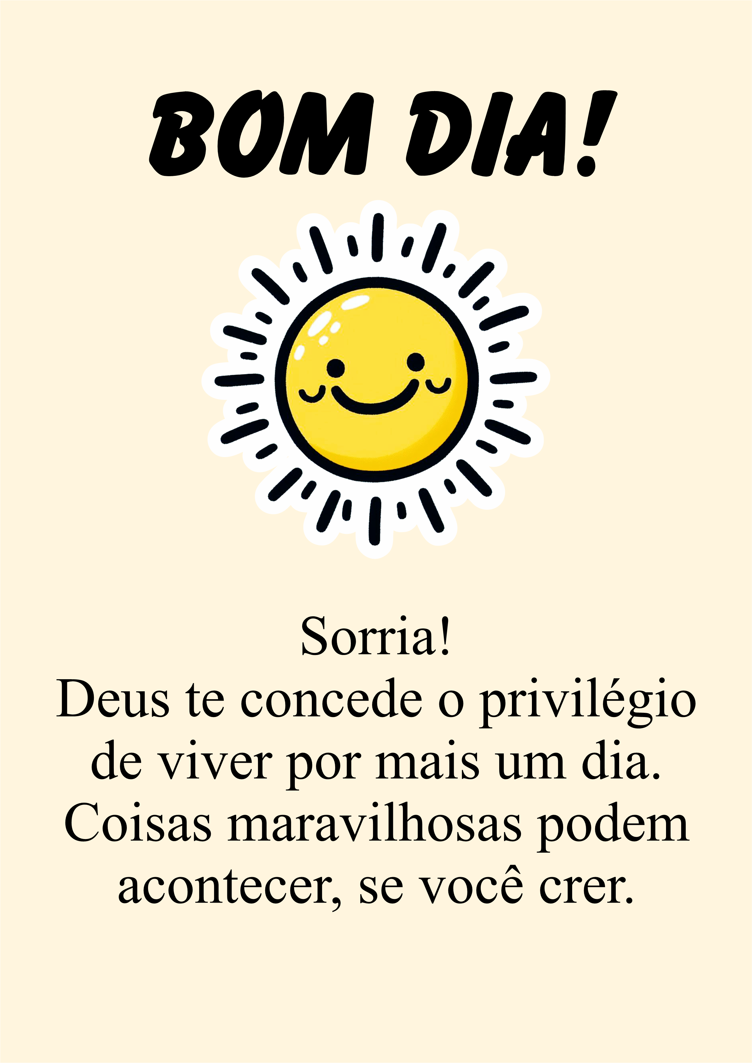 frases de bom dia de deus