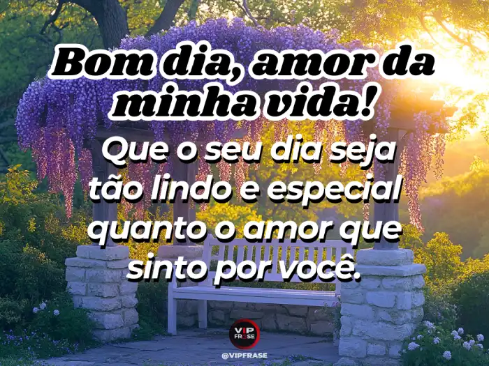 frases de bom dia para meu amor