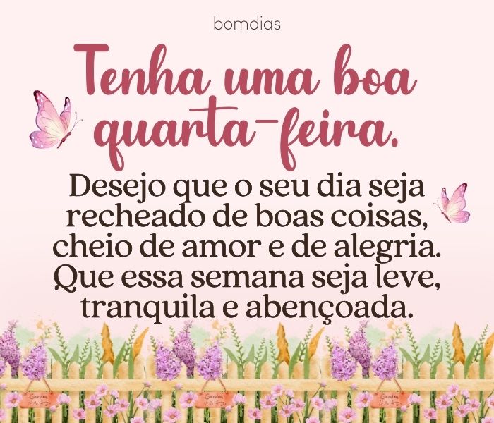 Frases De Bom Dia Quarta-Feira: Mensagens Para