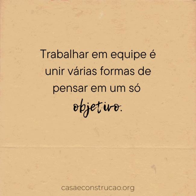 frases curtas para equipe