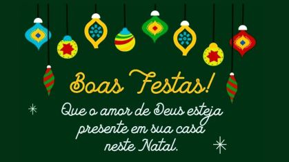 frases de natal para clientes vs frases para família