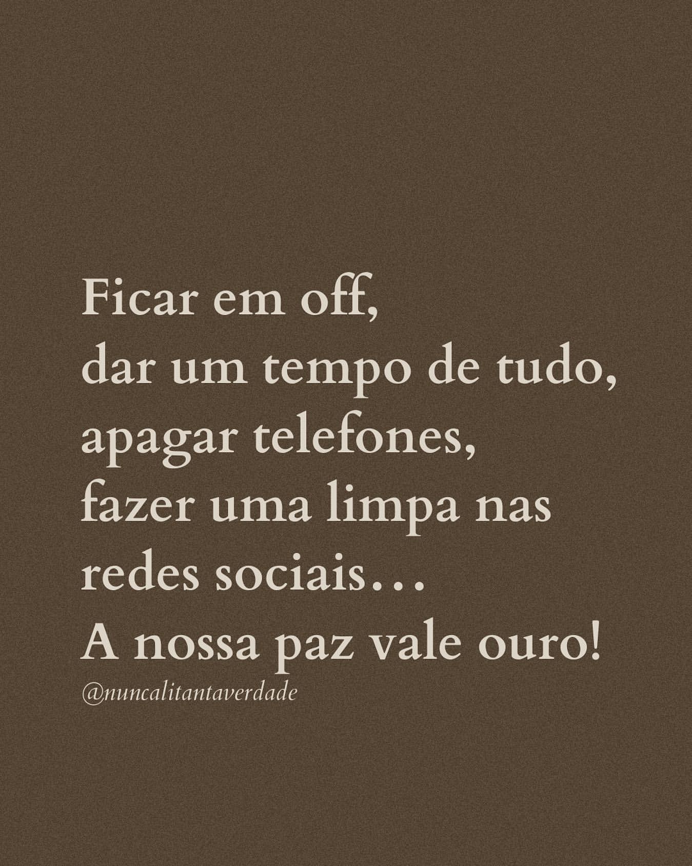 Inspirações para um momento 'off': Frases que transformam