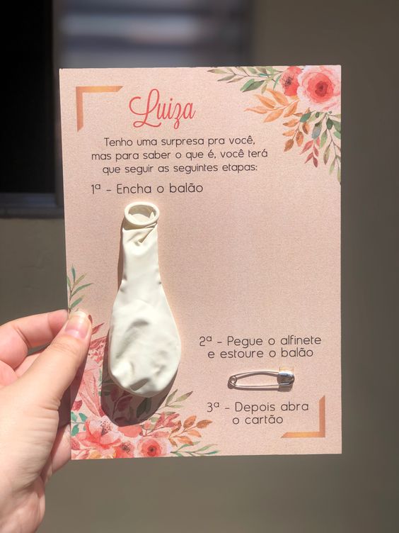 convite de aniversário criativo