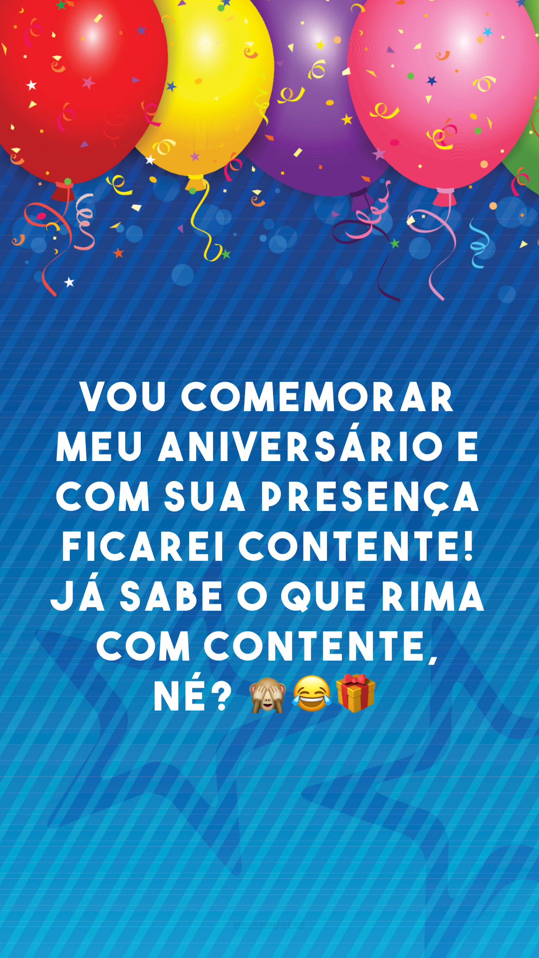 convite de festa de aniversário