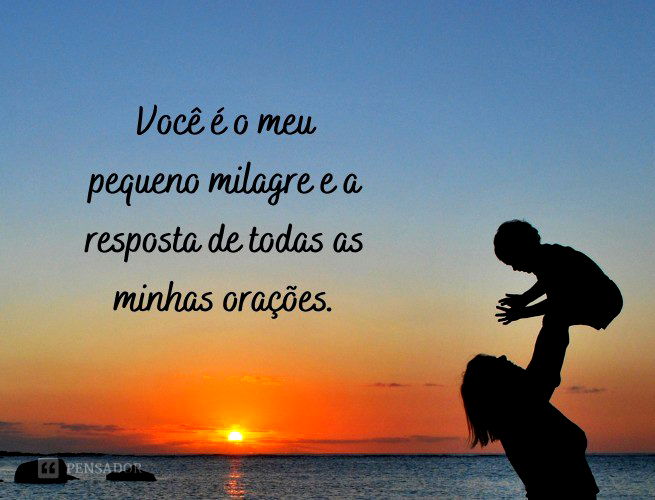 frases para postar foto com filho