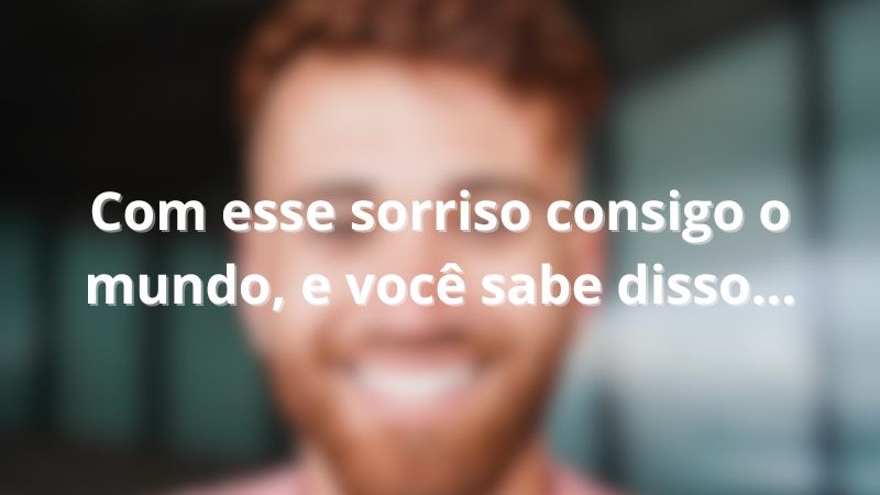 frases para status sorrindo