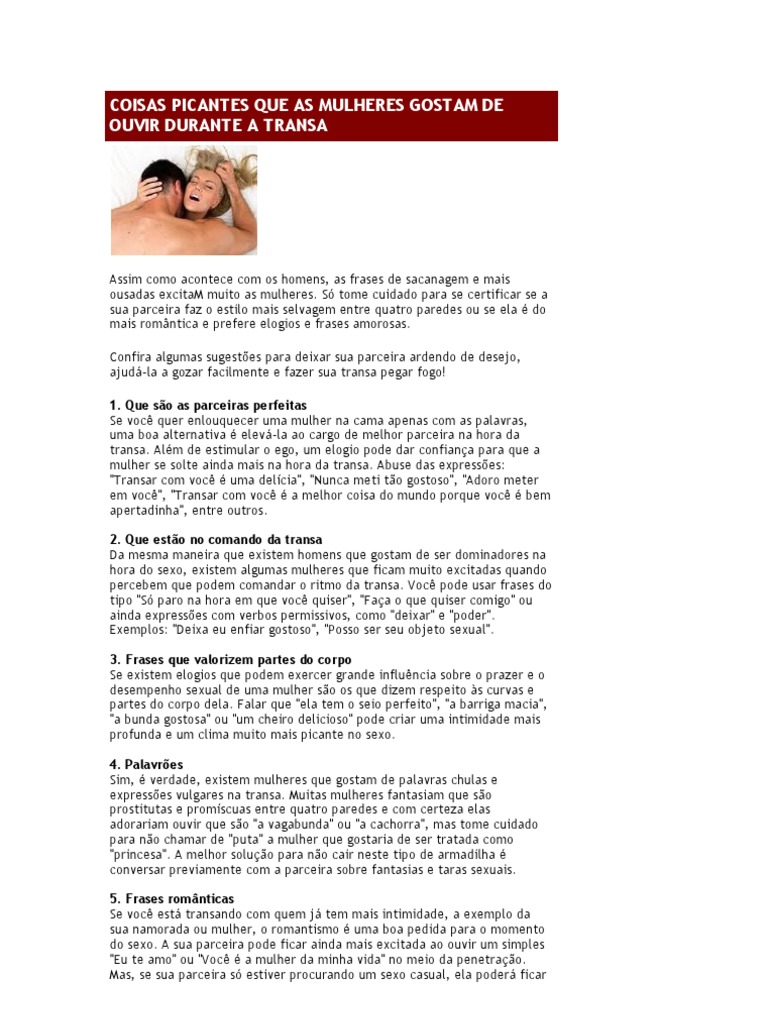 Mensagens Picantes para Enviar Antes do Encontro