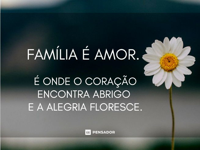 frases sobre família