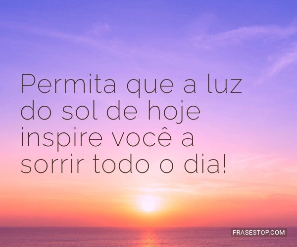 pôr do sol e esperança frases