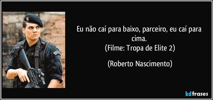 frases tropa de elite