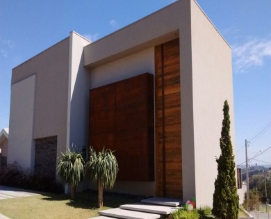 Marquise de concreto aparente