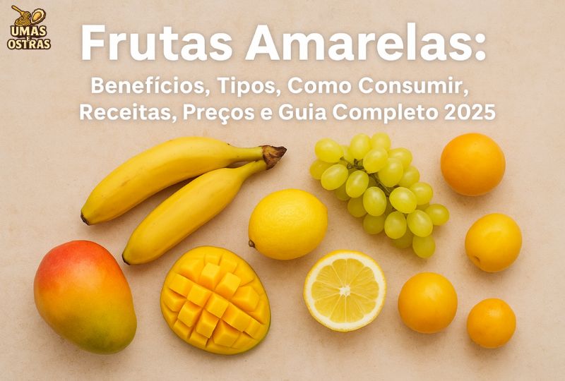 frutas amarelas nomes e imagens