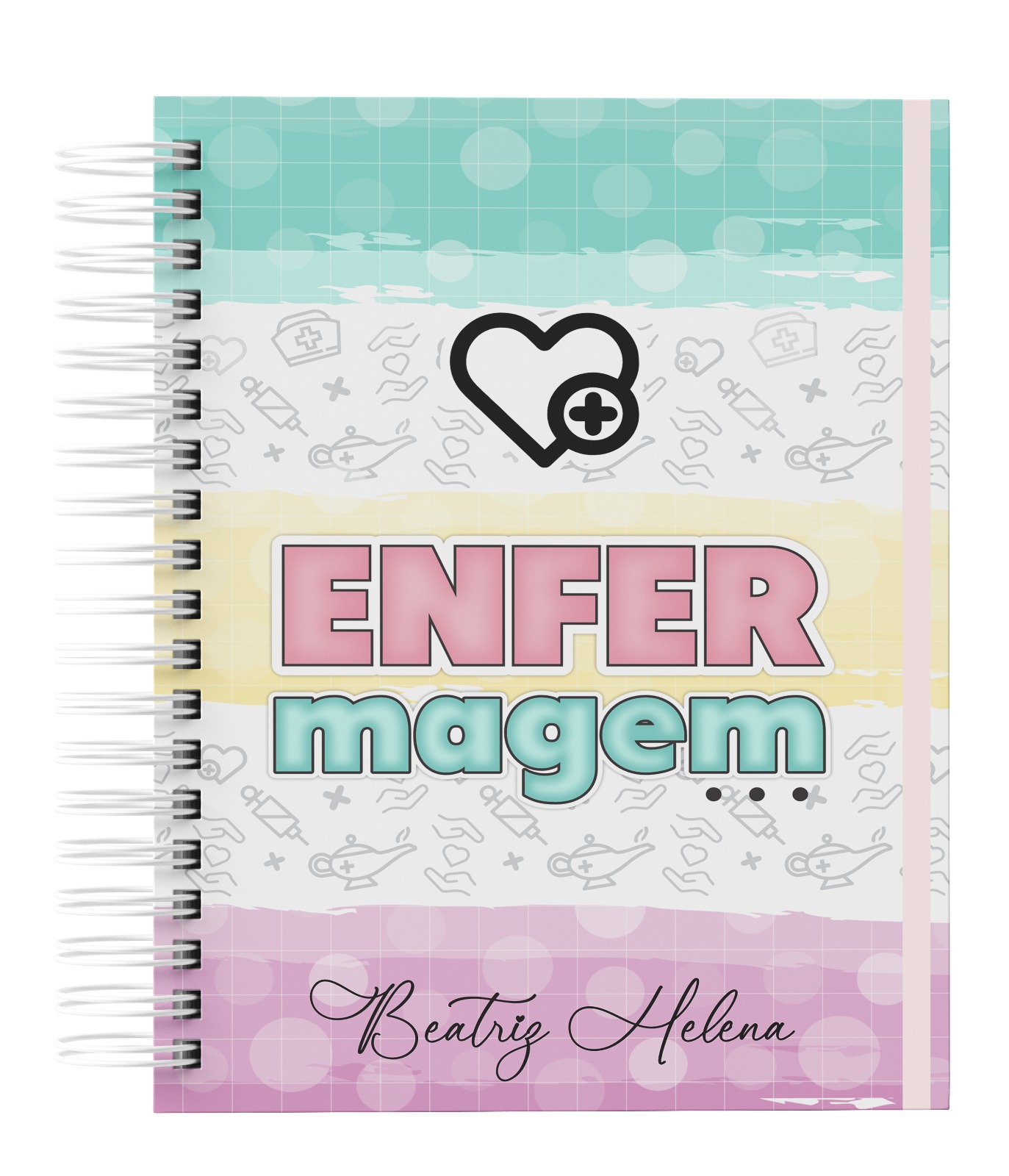 Inspiração: Desenhos e Ilustrações Criativas para Fundos de Enfermagem