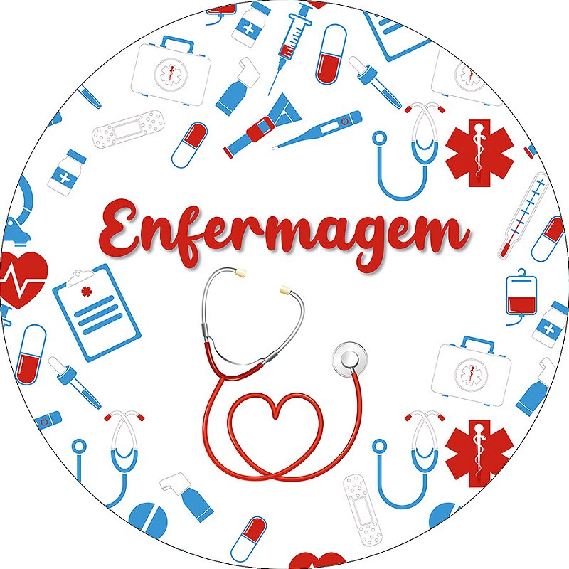 Inspiração: Desenhos e Ilustrações Criativas para Fundos de Enfermagem