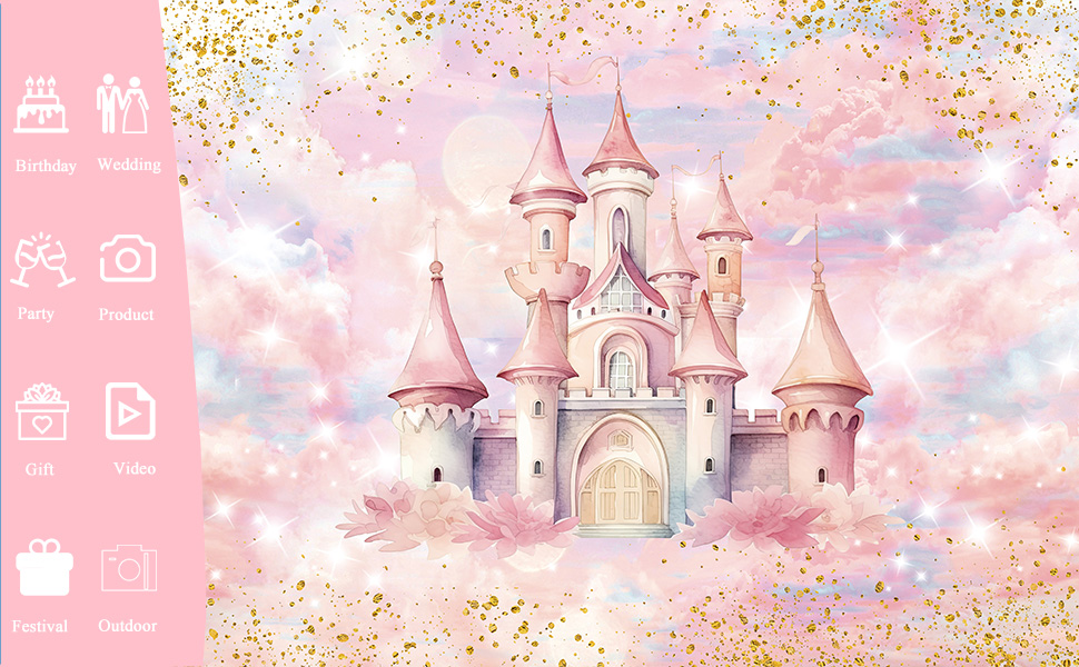 Tendências de Design com Fundo Rosa Aquarela