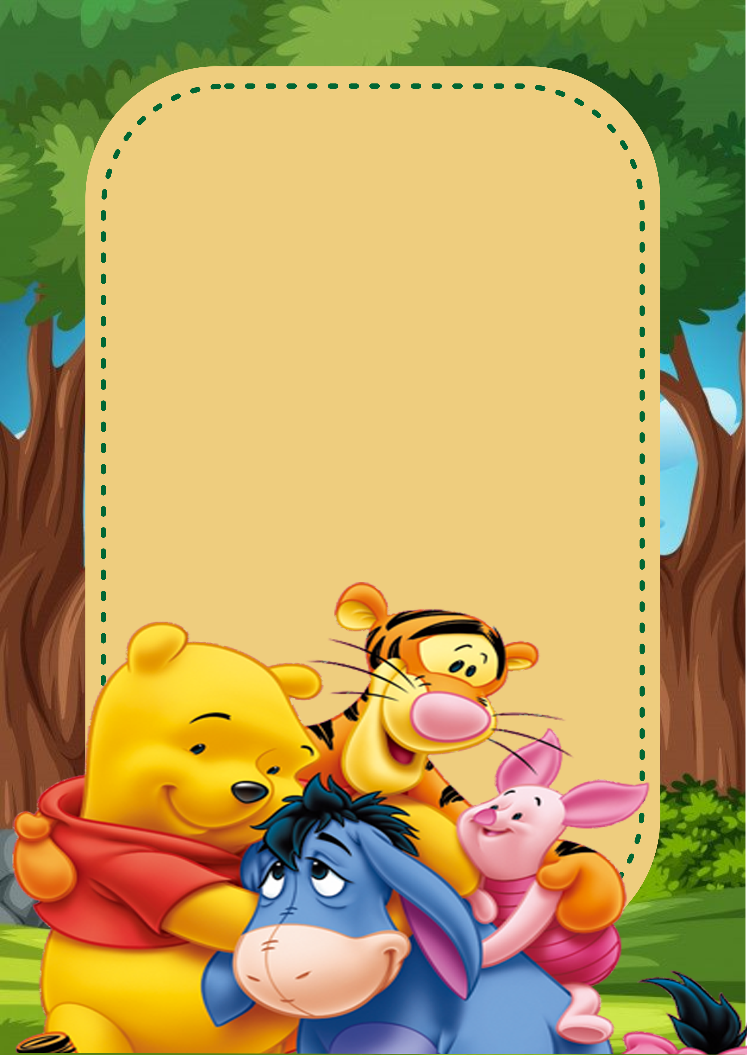 Decoração de Chá de Bebê com Tema Ursinho Pooh: Dicas e Fundos