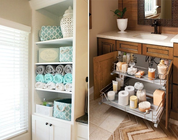 ideias de gabinete para banheiro pequeno
