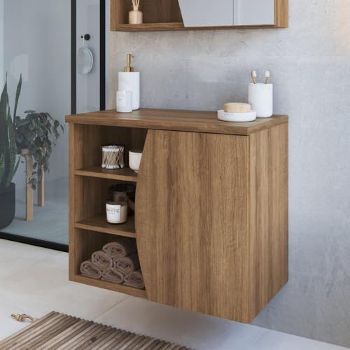 gabinete de banheiro 70 x 40 suspenso ou com pes