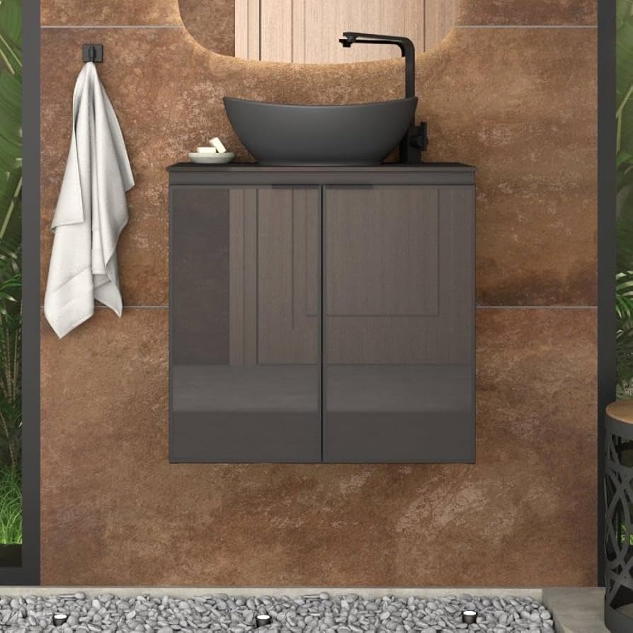 melhores gabinetes banheiro cuba vidro armario superior