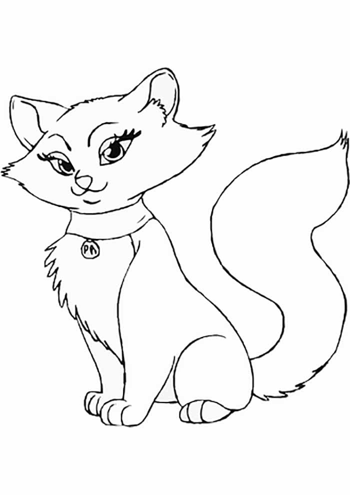 gato para pintar