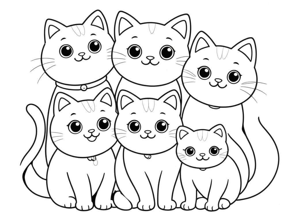 gato siamês para colorir
