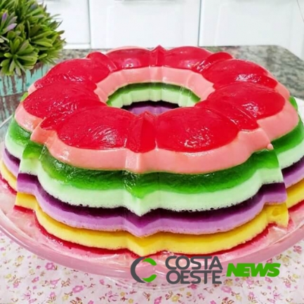 As Melhores Combinações de Cores para sua Gelatina Arco-Íris