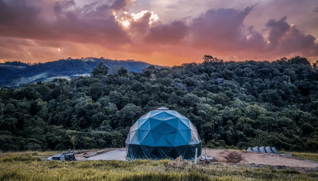 Glamping no Brasil onde se hospedar