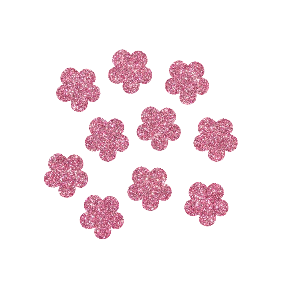 glitter rosa