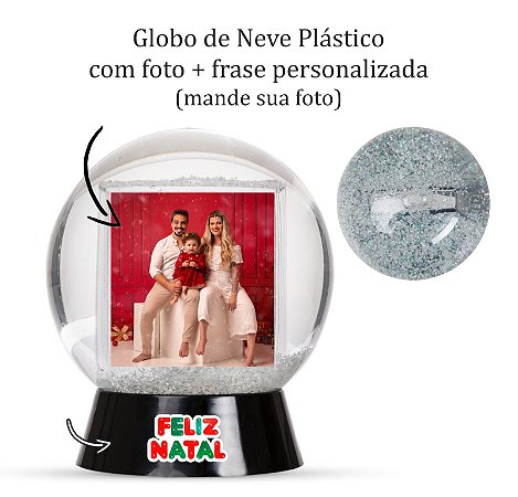 globo de neve personalizado