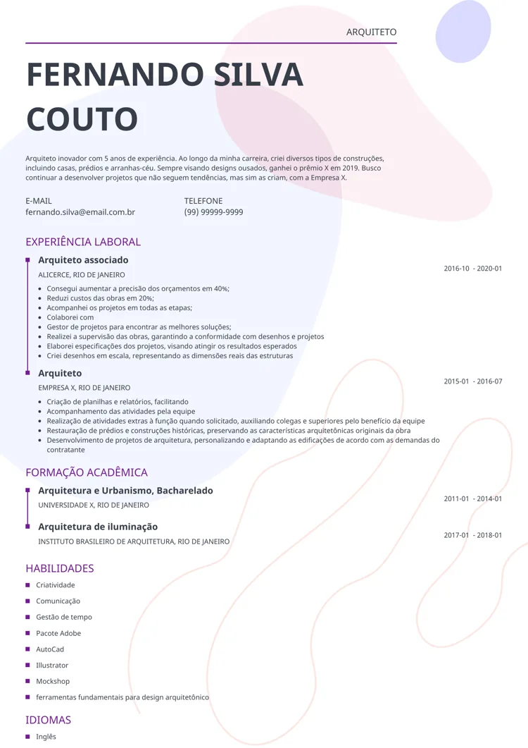 5 ideias de títulos