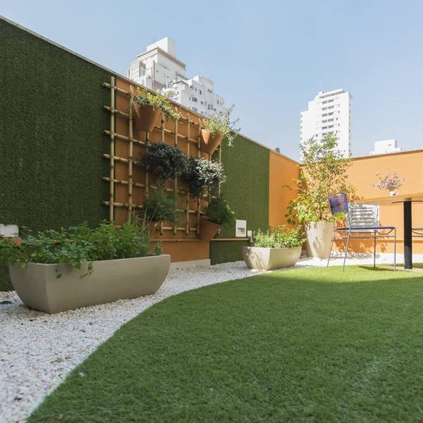 grama sintetica para jardim