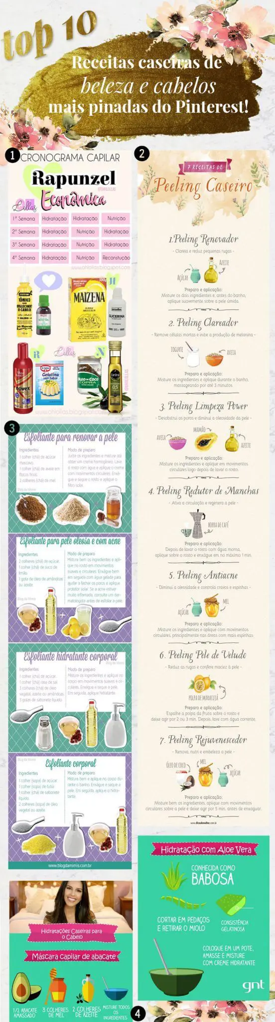 Receitas Caseiras Eficazes para Hidratar Cabelo Oleoso