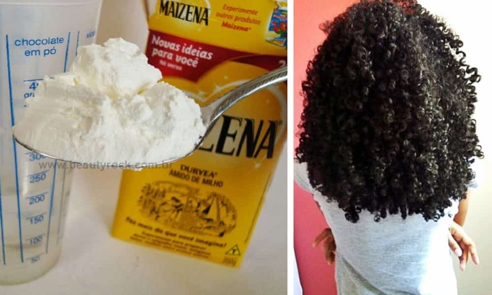 hidratação de maizena crua