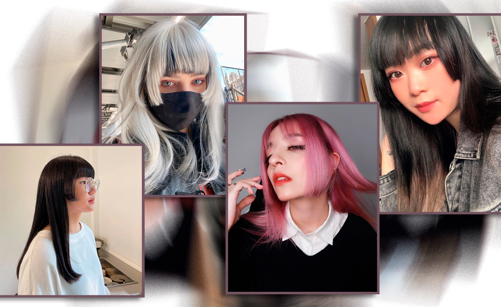 hime cut vs corte borboleta qual o melhor