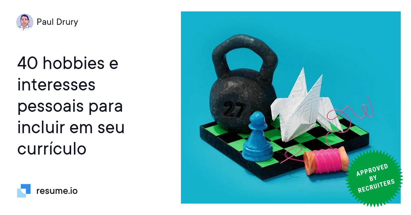 5 ideias de títulos