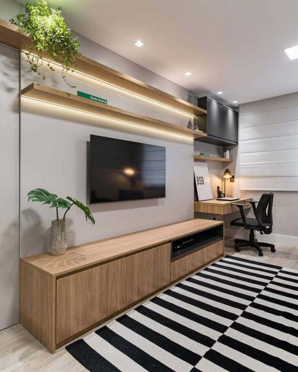 como escolher a melhor mesa para home office na sala pequena