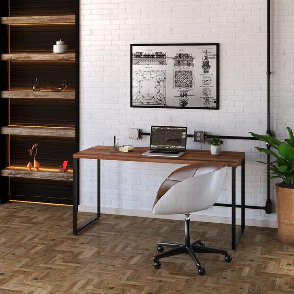 home office na sala com divisória