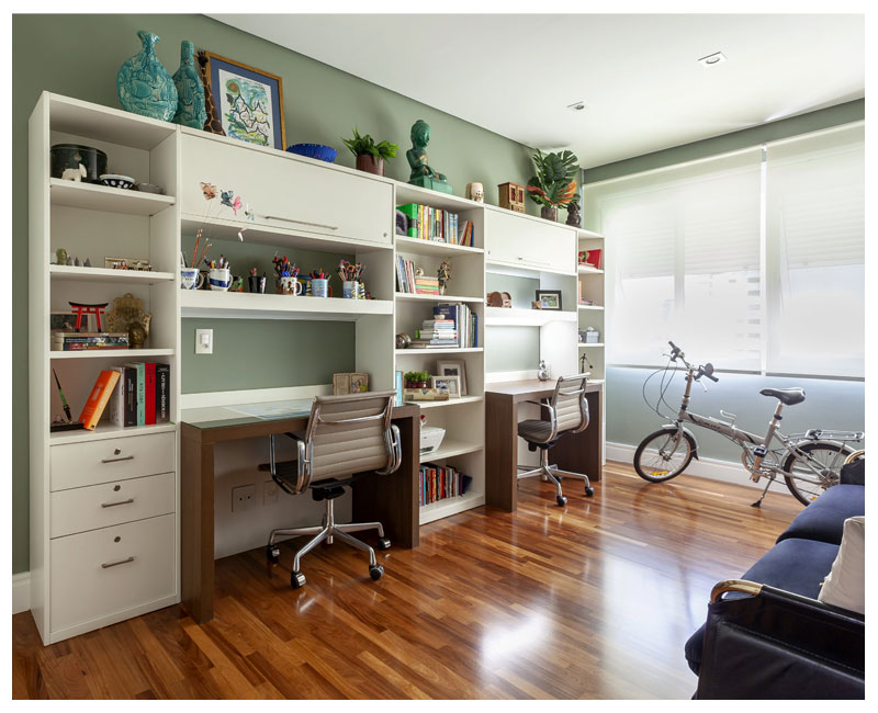 home office para duas pessoas