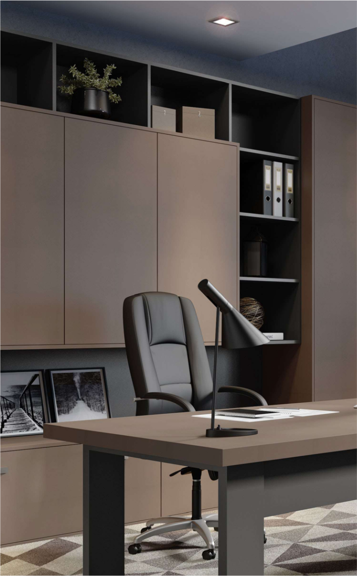 Soluções criativas para esconder fios em home office planejado