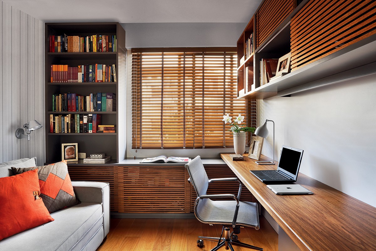 Home office integrado: dicas para otimizar espaços pequenos