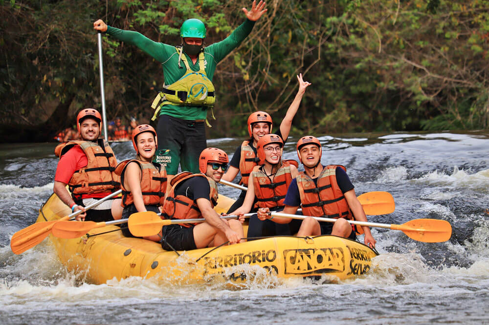 Guia completo de atividades radicais em Brotas