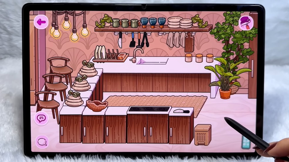 ideia de decoracao de cozinha no avatar world