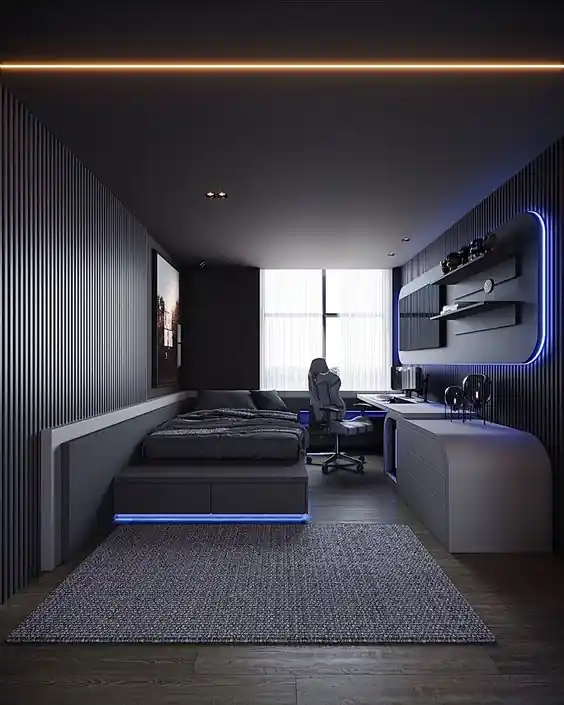 ideia de quarto gamer