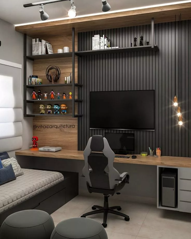 ideia de quarto gamer