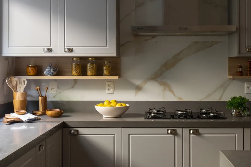 bancada concreto aparente ou granito cozinha