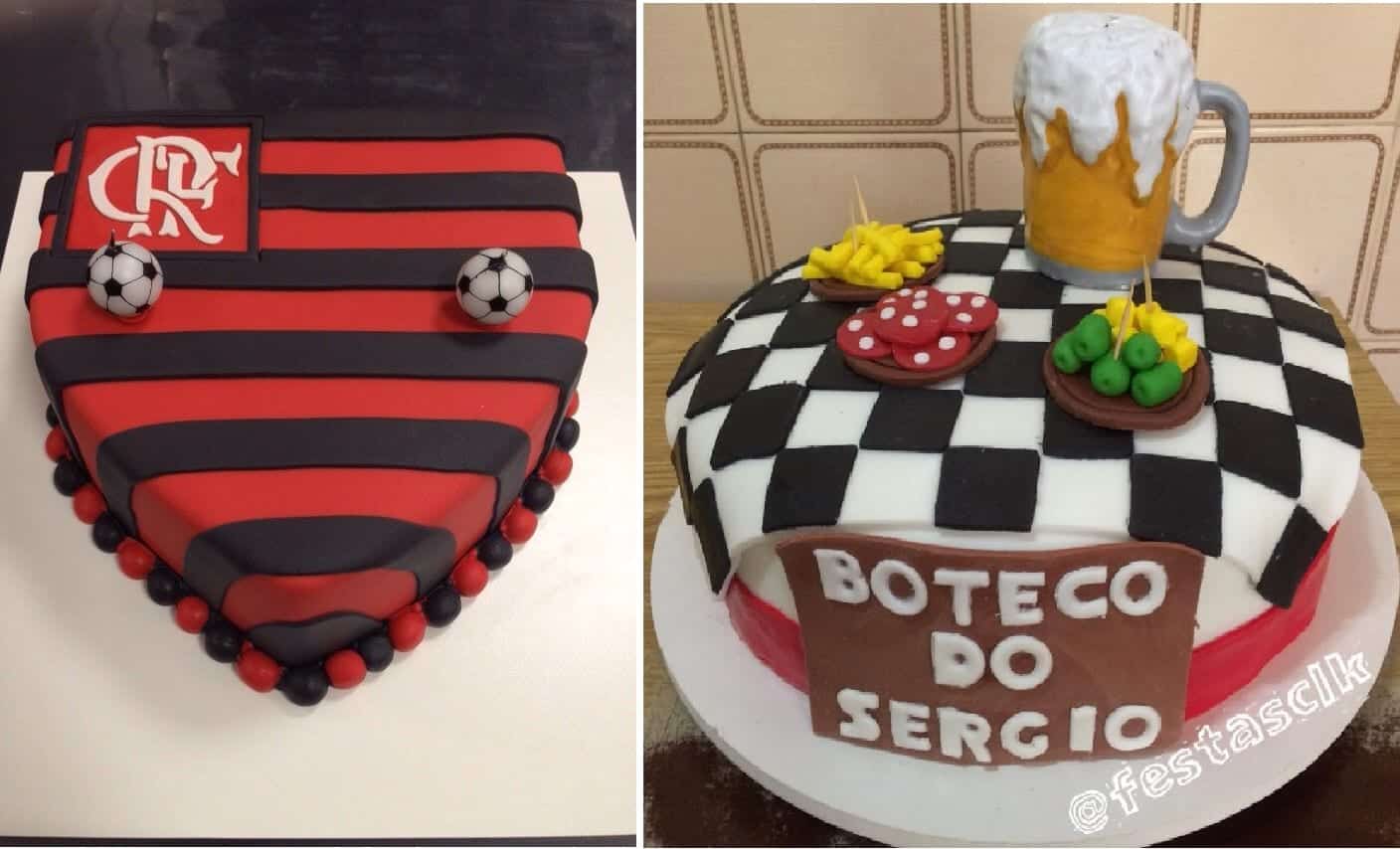 bolo masculino preto