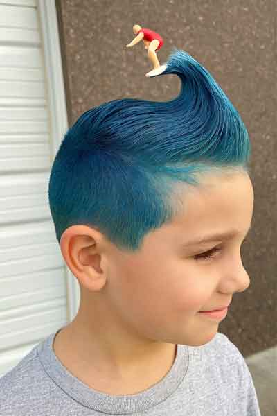 passo a passo cabelo maluco garrafa de refrigerante menino